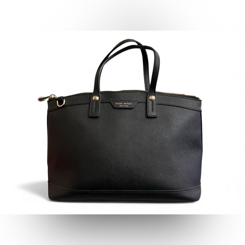Henri Bendel West 57th‎ Black Satchel Bag
